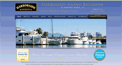 Desktop Screenshot of harborside-banquets.com